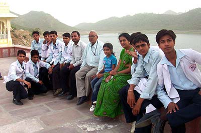 Saraswati College of Nursing Udaipur class room