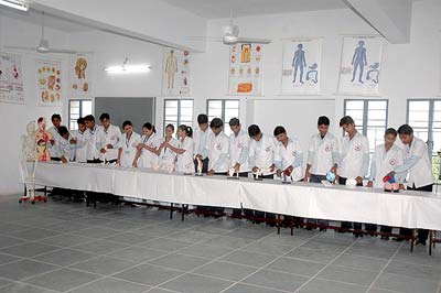 Saraswati College of Nursing Udaipur class room