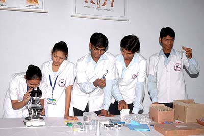 Saraswati College of Nursing Udaipur class room